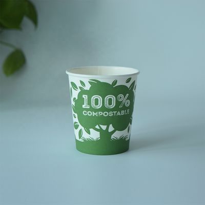 3oz 75ml Single Wall Paper Cup Single PE Paper Cup Προσαρμοσμένο λογότυπο