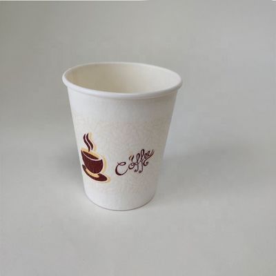 Απορρίπτονται PE επικαλυμμένο 230ml Single Paper Cup 7.5oz Προσαρμόσιμο λογότυπο