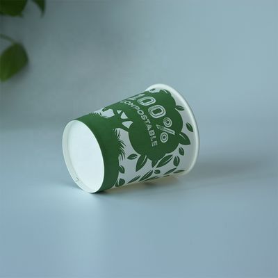 3 ουγκιές 75 ml Μονόπετρα Χάρτινα Κύπελλα Βιοδιασπώμενα