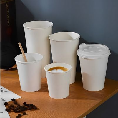 3.5oz 85ml λευκό μίας χρήσης PE Single Paper Cup μπορεί να τυπωθεί με εξατομικευμένο τρόπο